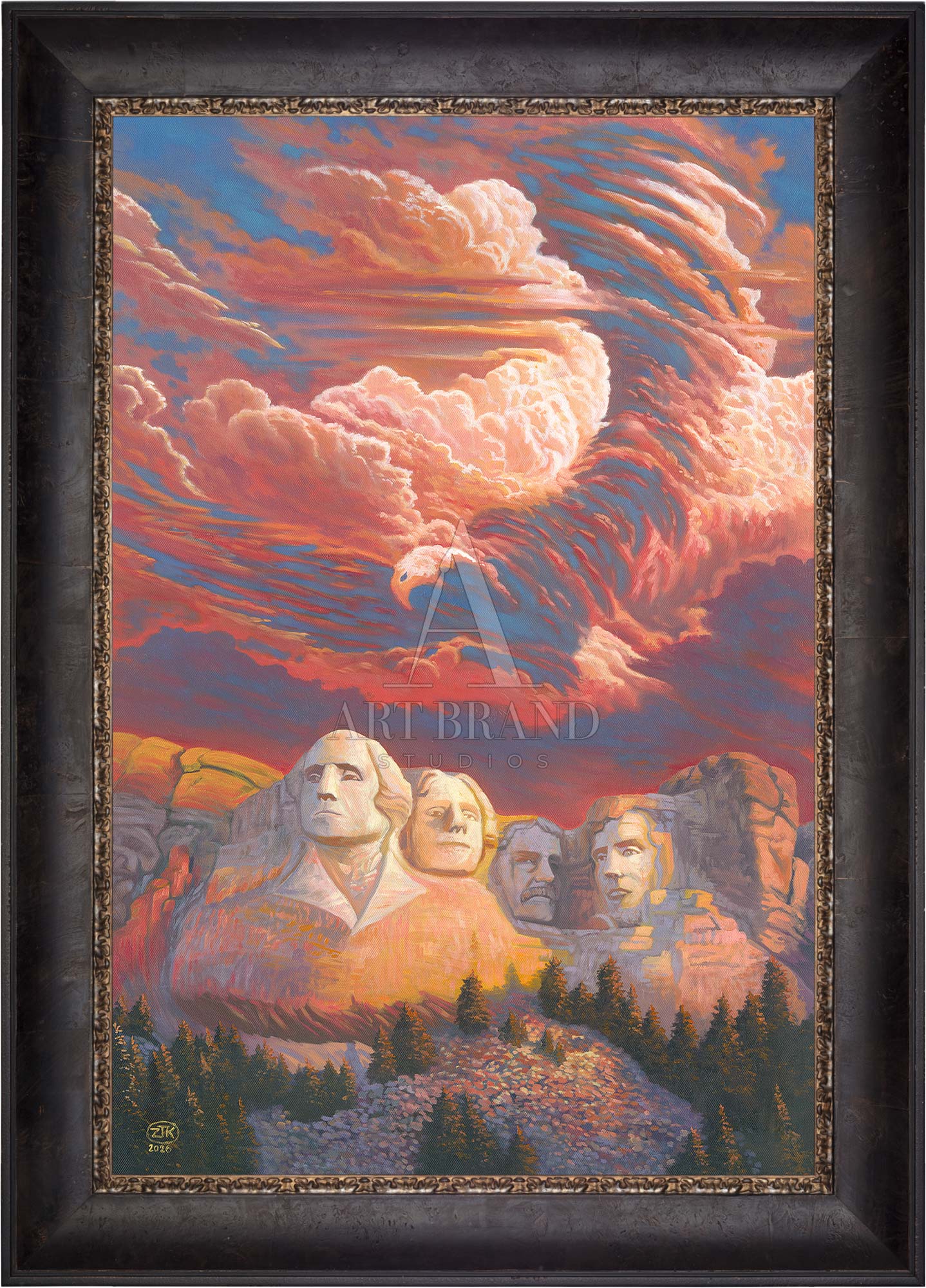 Spirit of Mt. Rushmore - Limited Edition Canvas