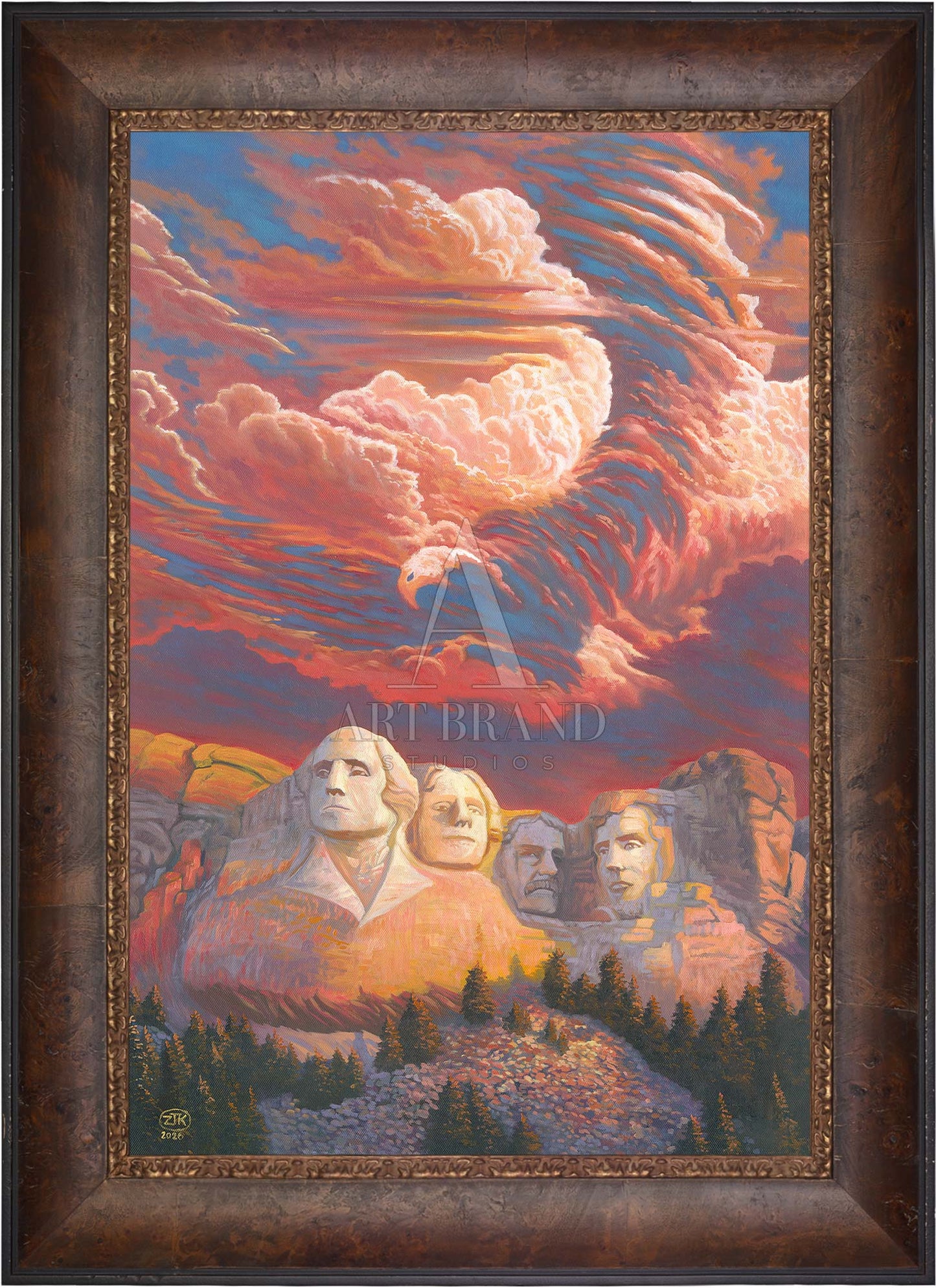 Spirit of Mt. Rushmore - Limited Edition Canvas