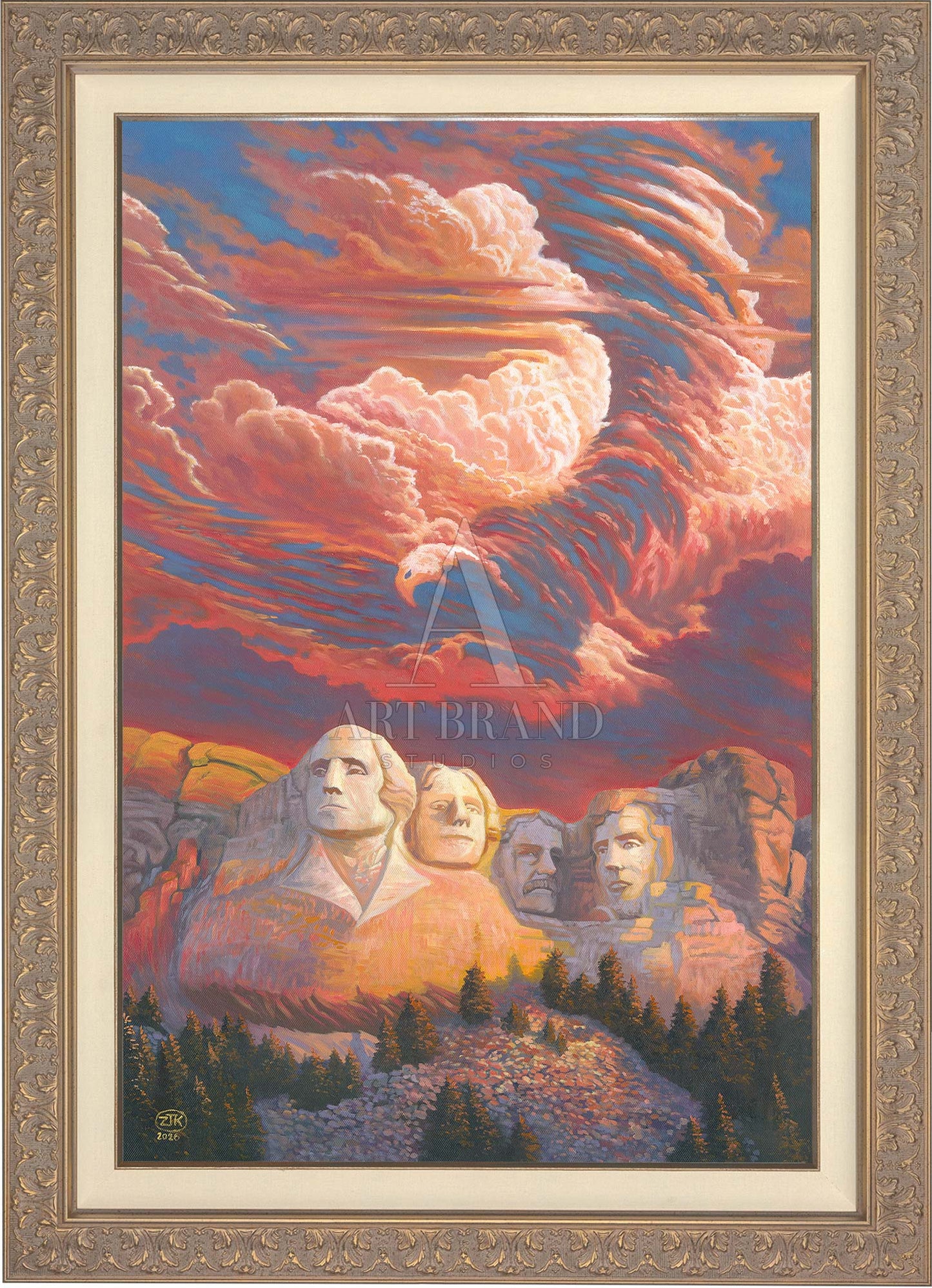 Spirit of Mt. Rushmore - Limited Edition Canvas
