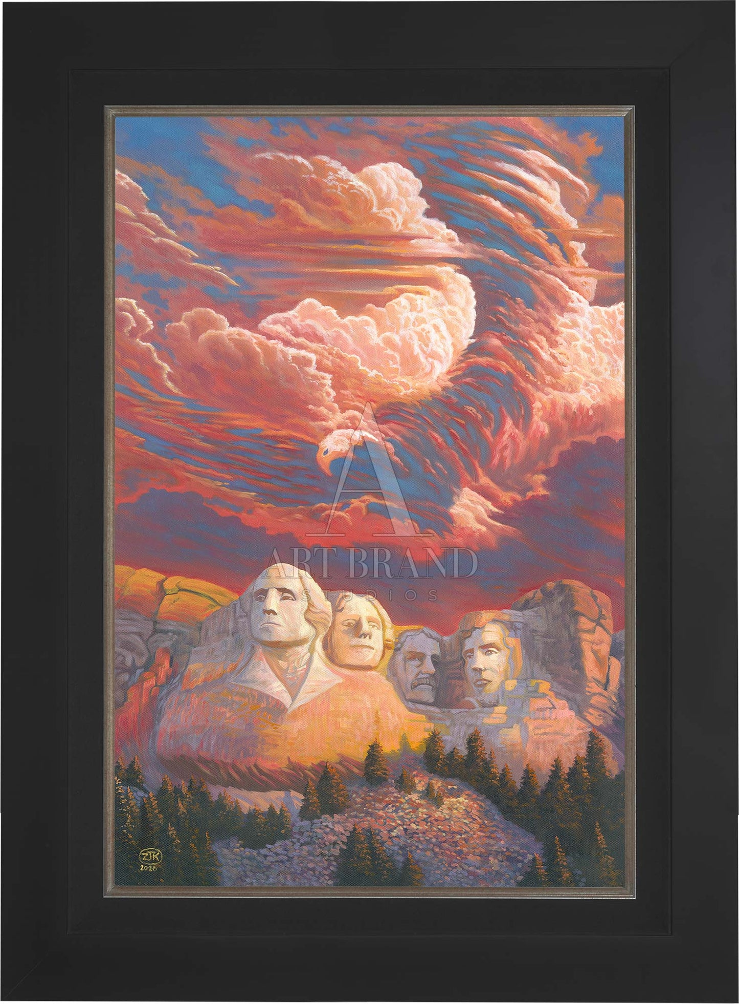Spirit of Mt. Rushmore - Limited Edition Canvas