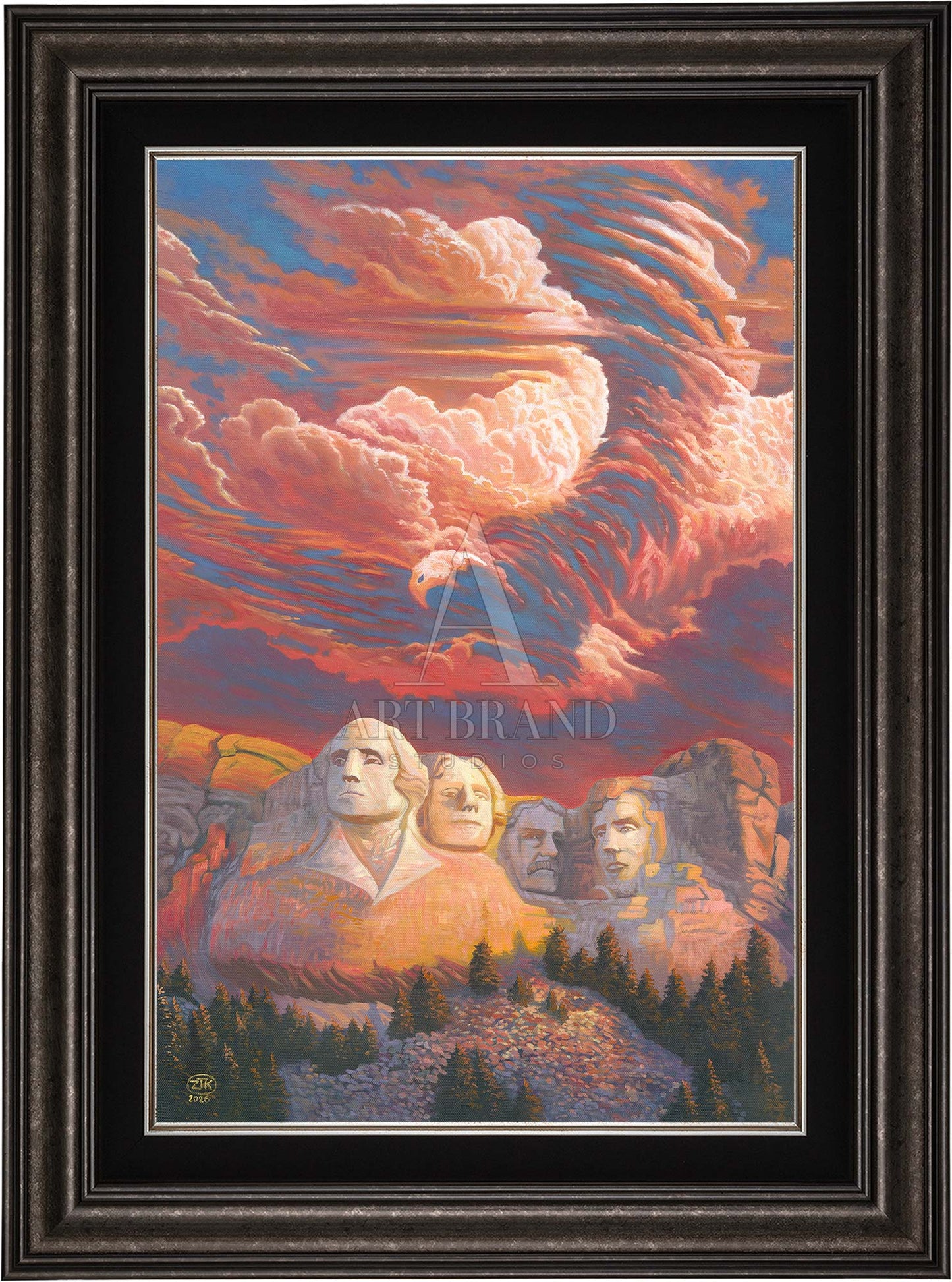Spirit of Mt. Rushmore - Limited Edition Canvas