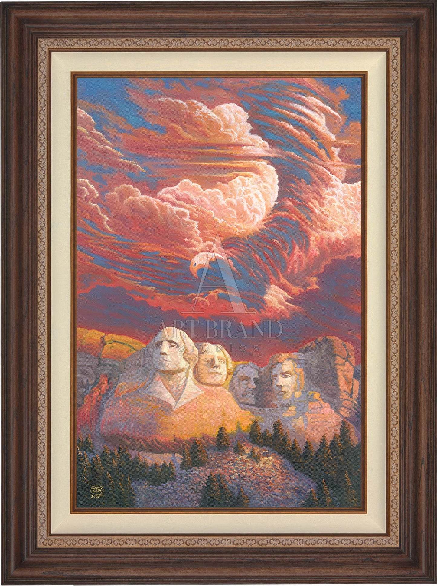 Spirit of Mt. Rushmore - Limited Edition Canvas