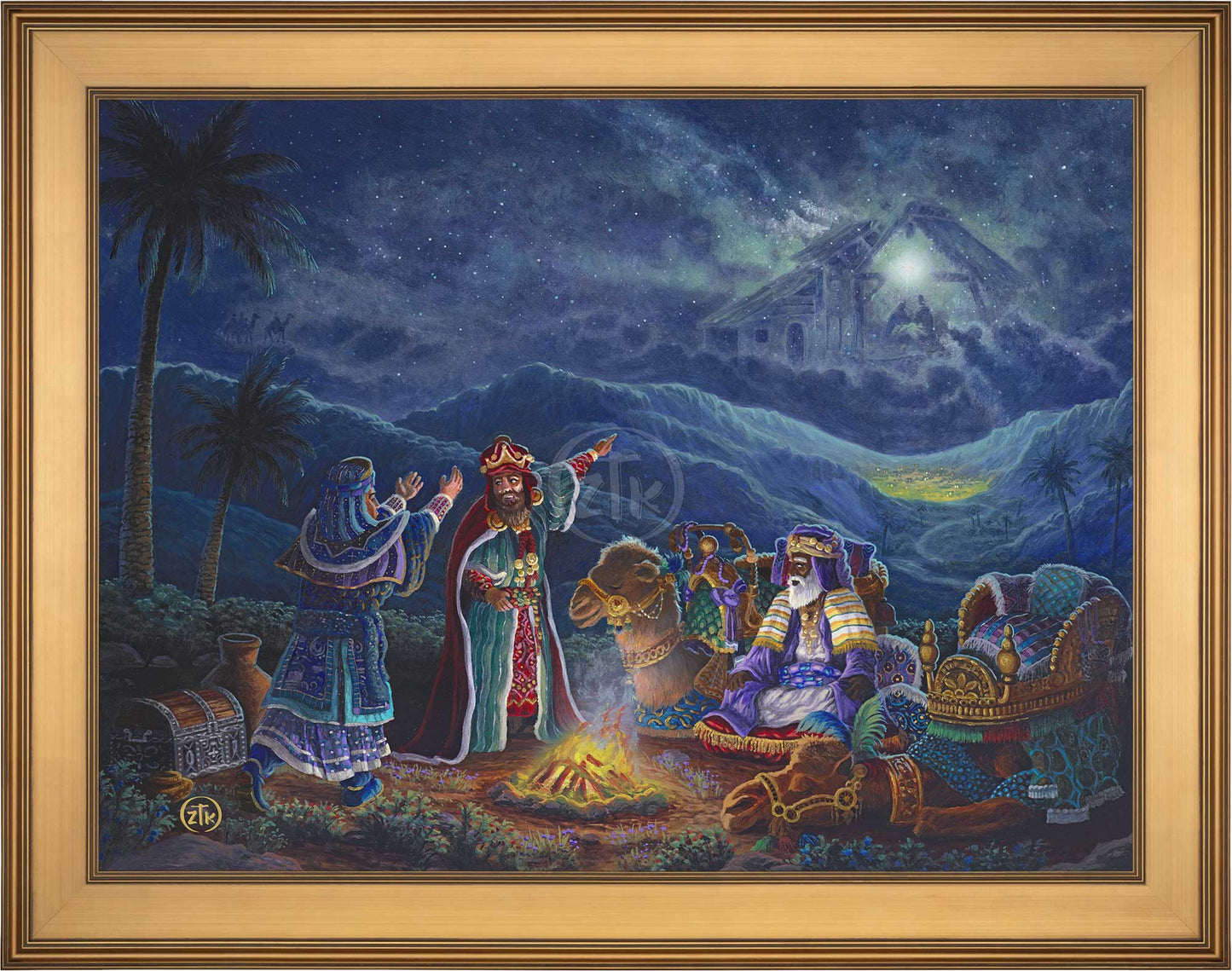 The Three Wisemen - Limited Edition Canvas