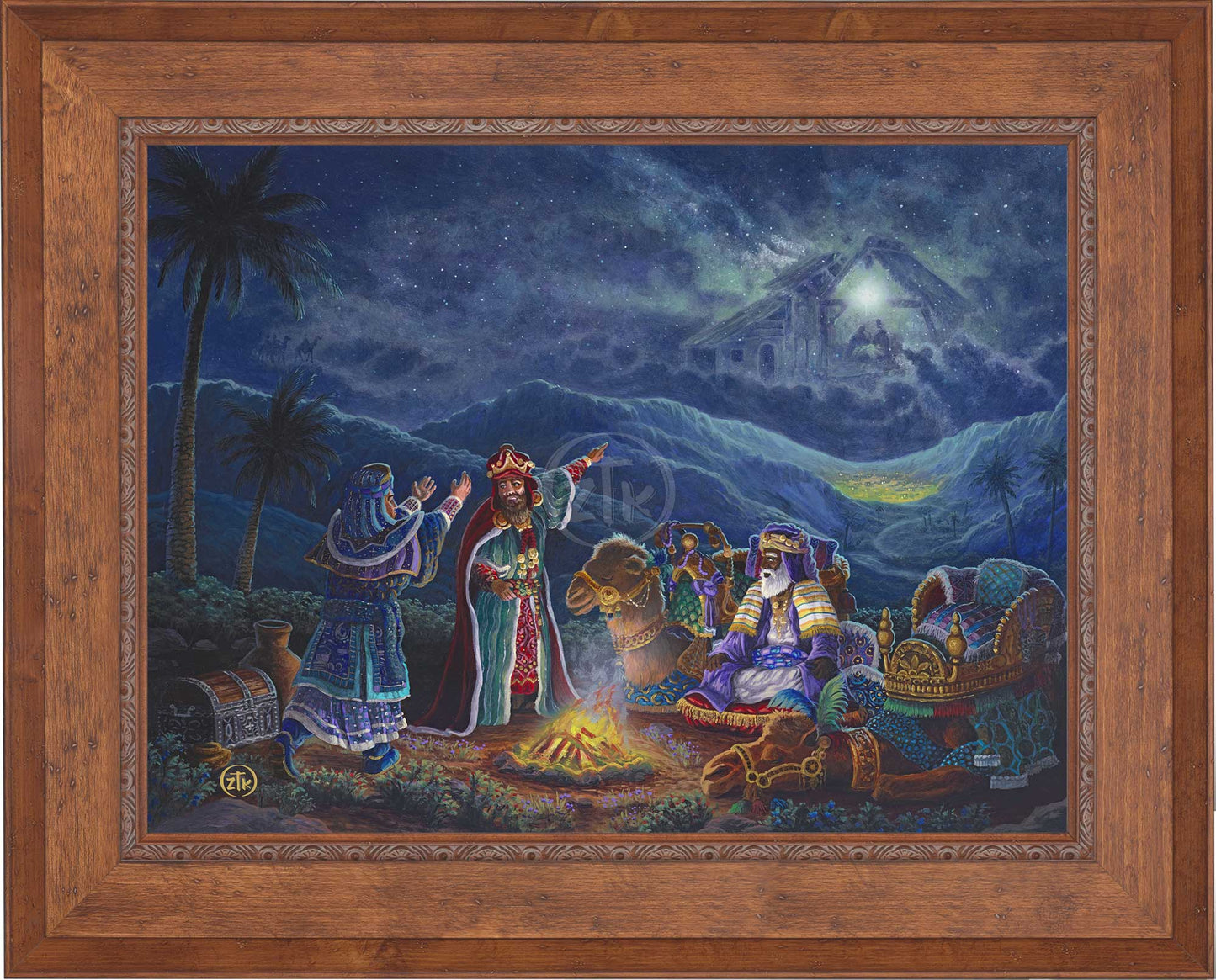 The Three Wisemen - Limited Edition Canvas