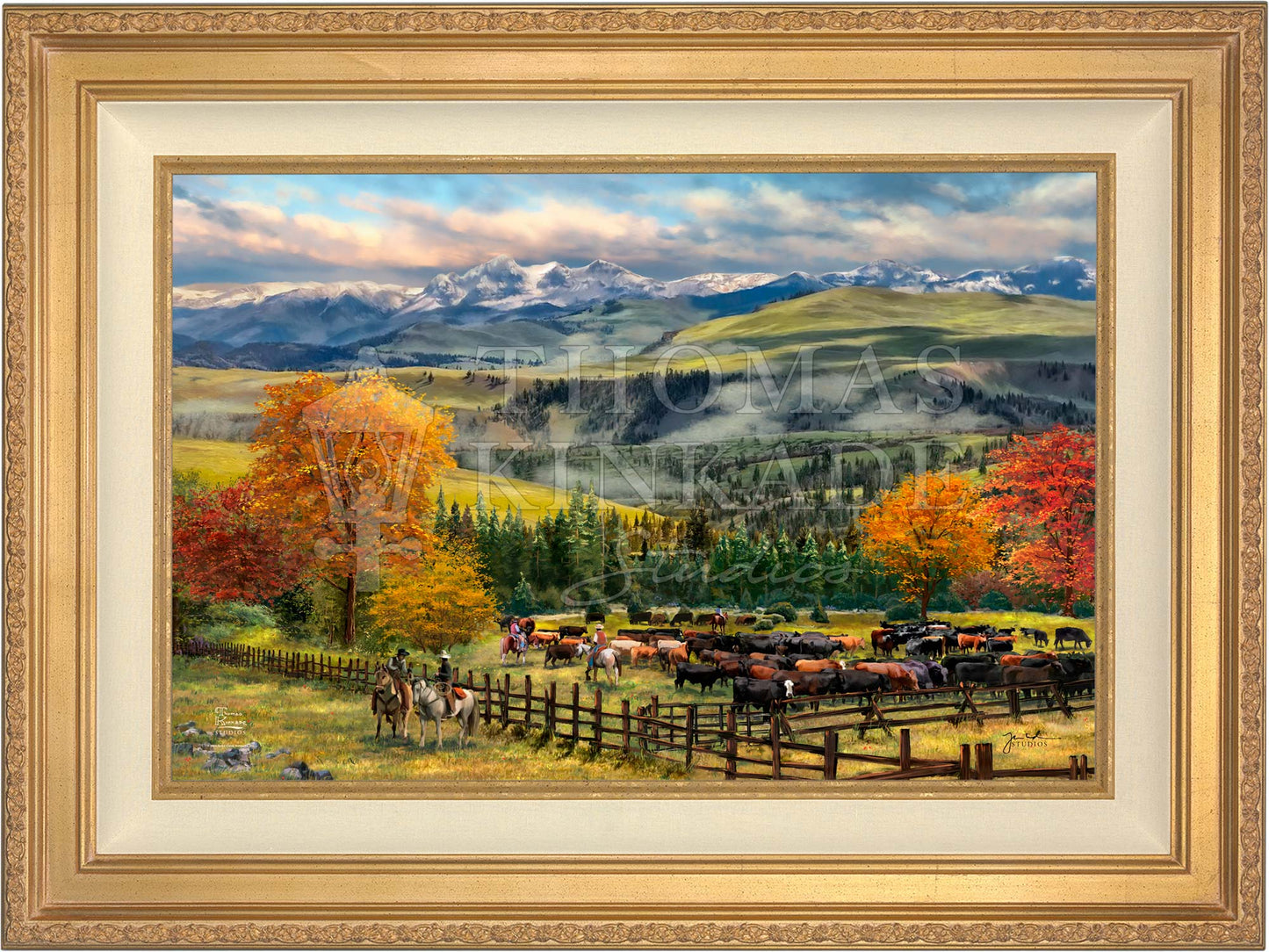 Yellowstone Sky - Limited Edition Canvas