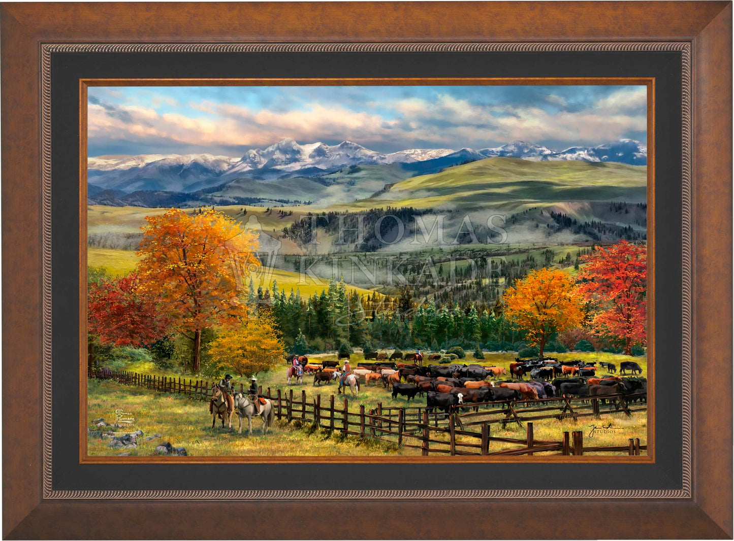 Yellowstone Sky - Limited Edition Canvas