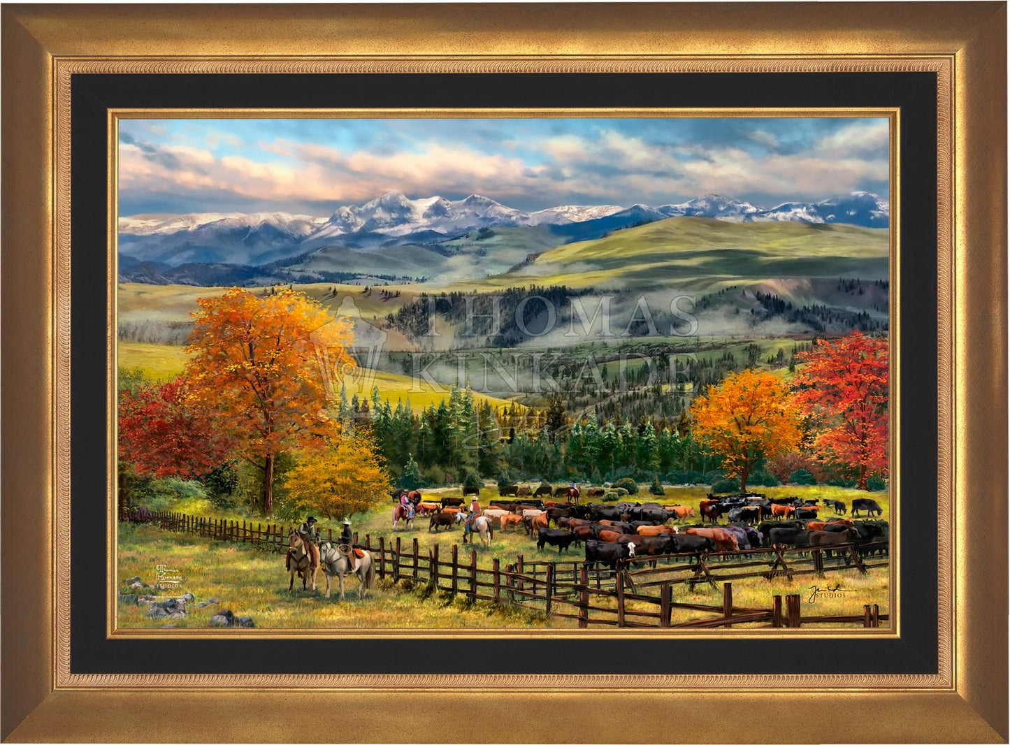 Yellowstone Sky - Limited Edition Canvas