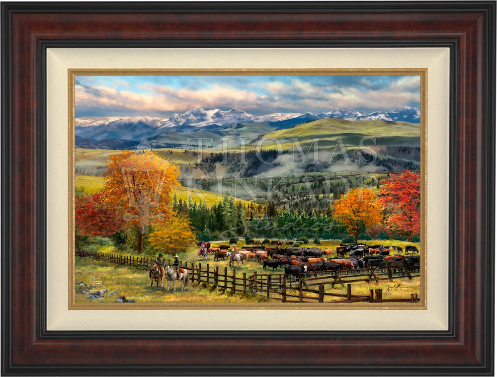 Yellowstone Sky - Limited Edition Canvas