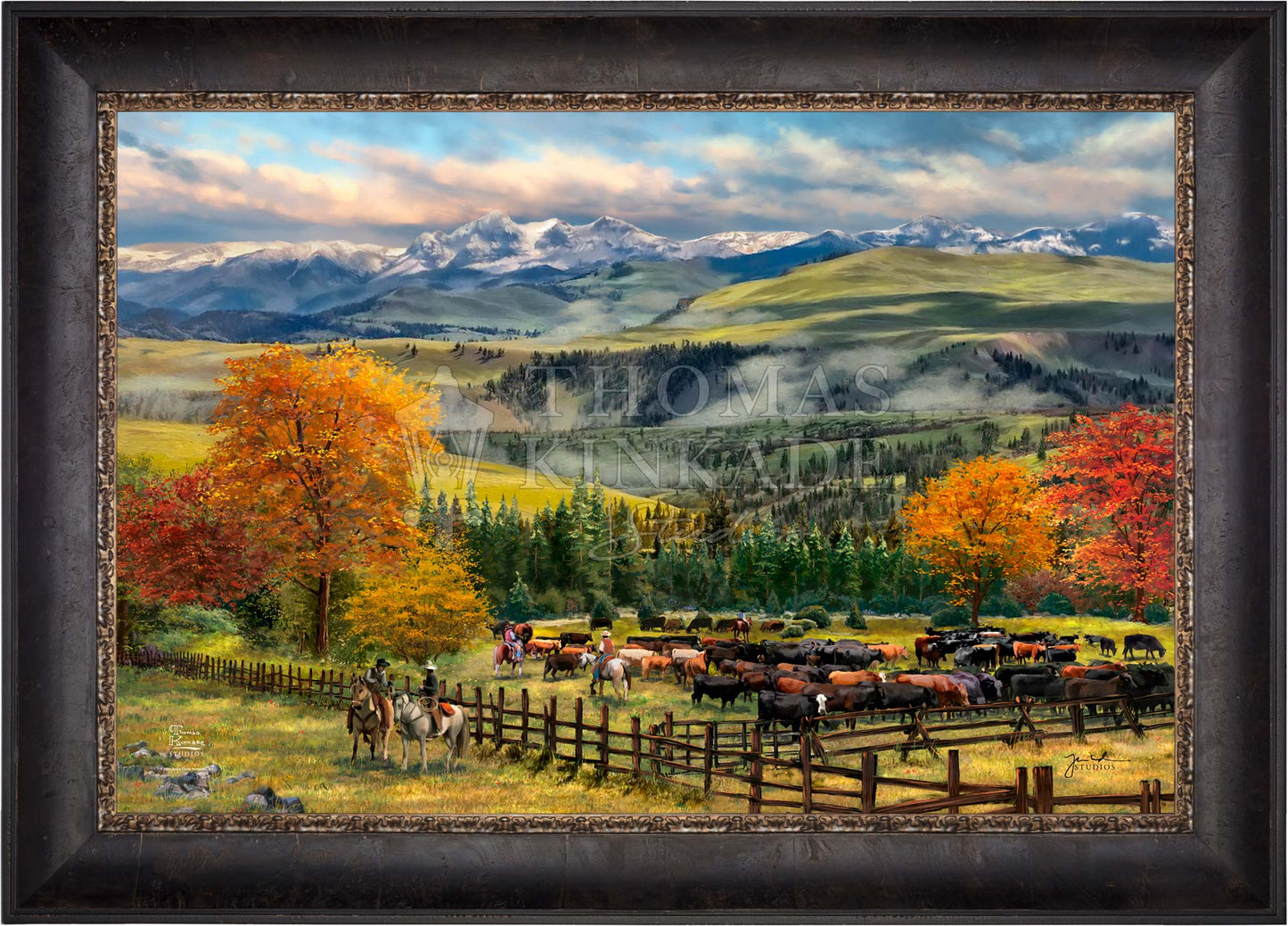 Yellowstone Sky - Limited Edition Canvas