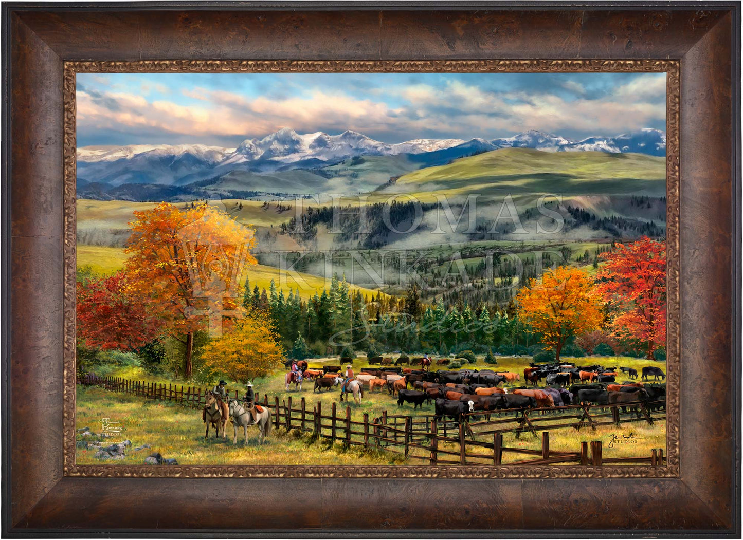 Yellowstone Sky - Limited Edition Canvas