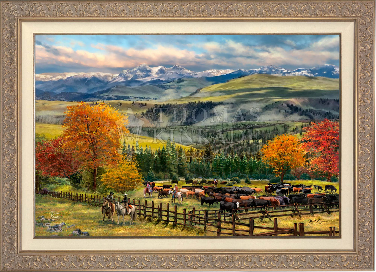 Yellowstone Sky - Limited Edition Canvas