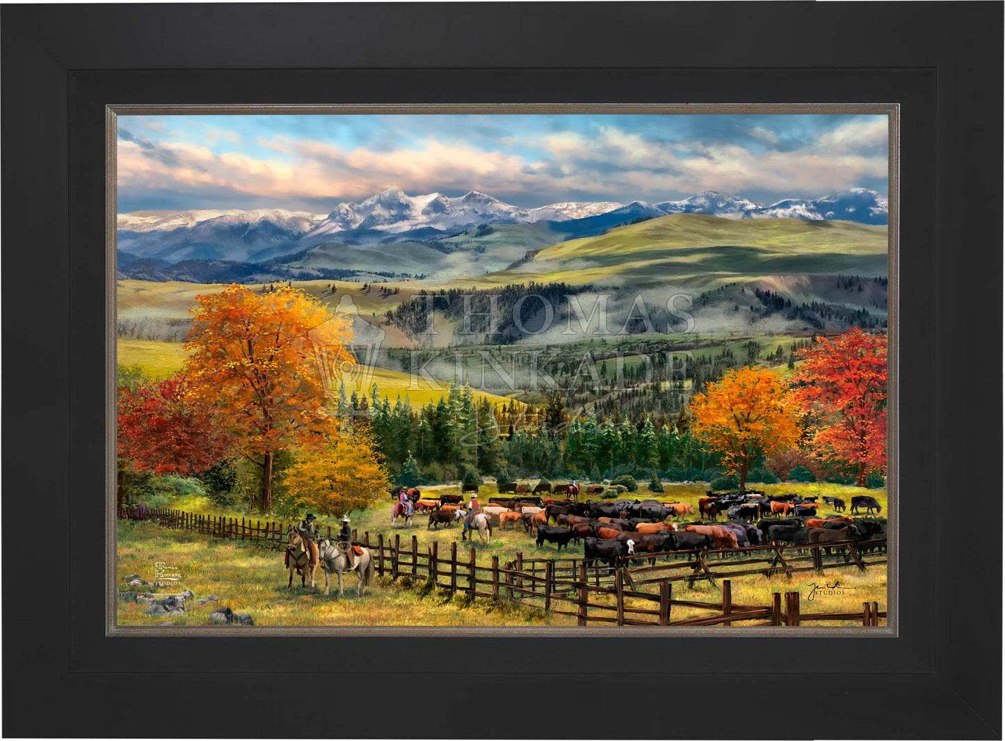 Yellowstone Sky - Limited Edition Canvas