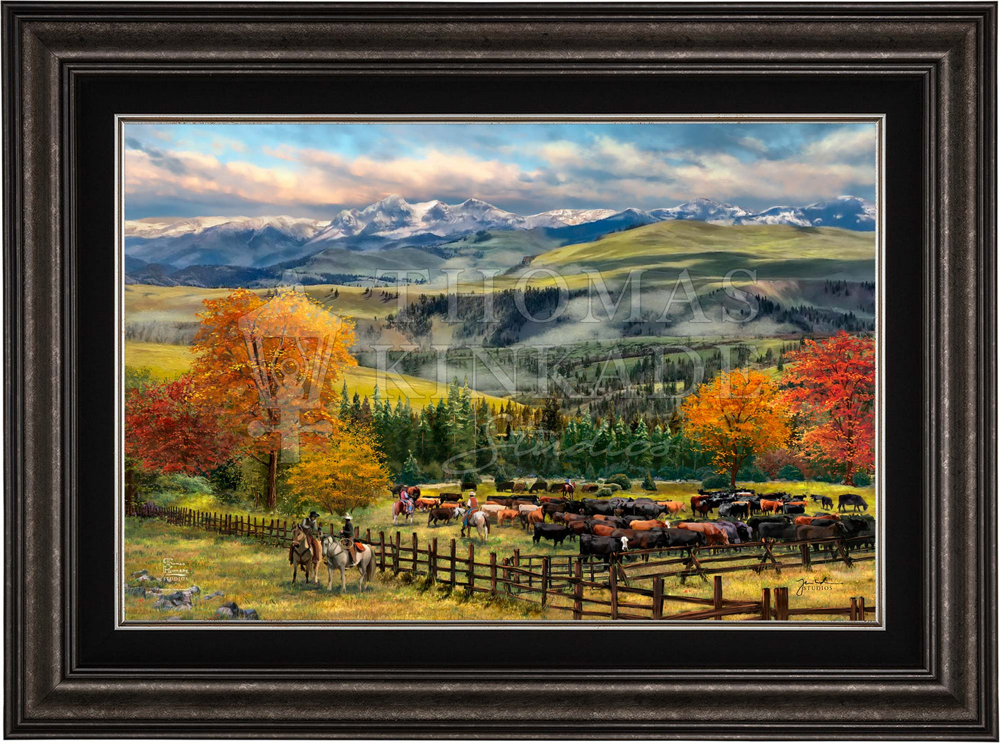 Yellowstone Sky - Limited Edition Canvas