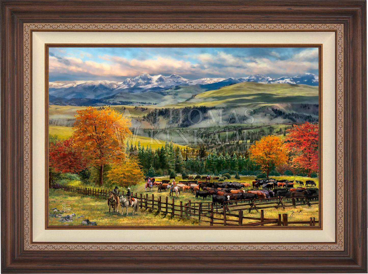 Yellowstone Sky - Limited Edition Canvas