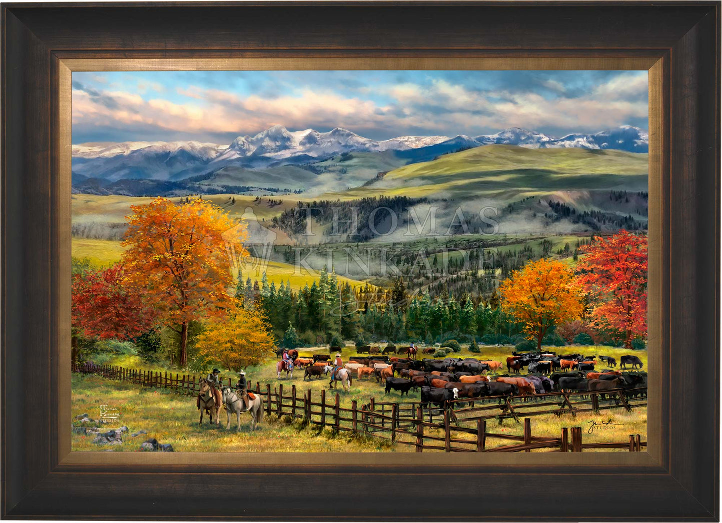 Yellowstone Sky - Limited Edition Canvas