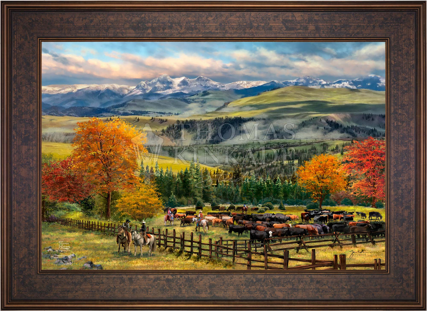 Yellowstone Sky - Limited Edition Canvas