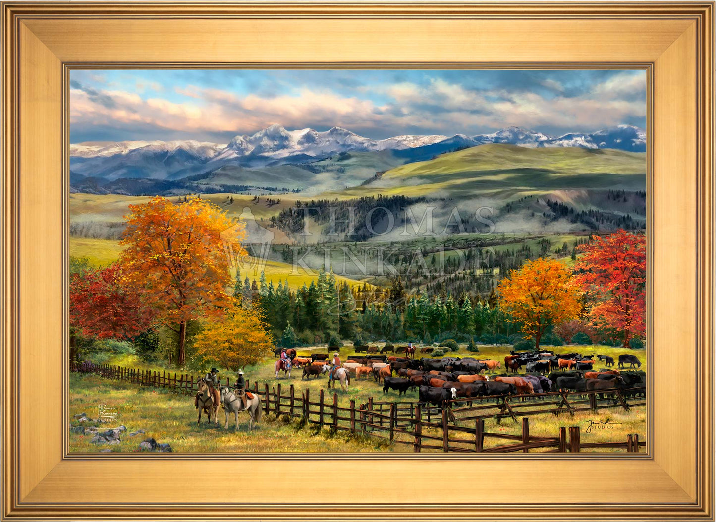 Yellowstone Sky - Limited Edition Canvas