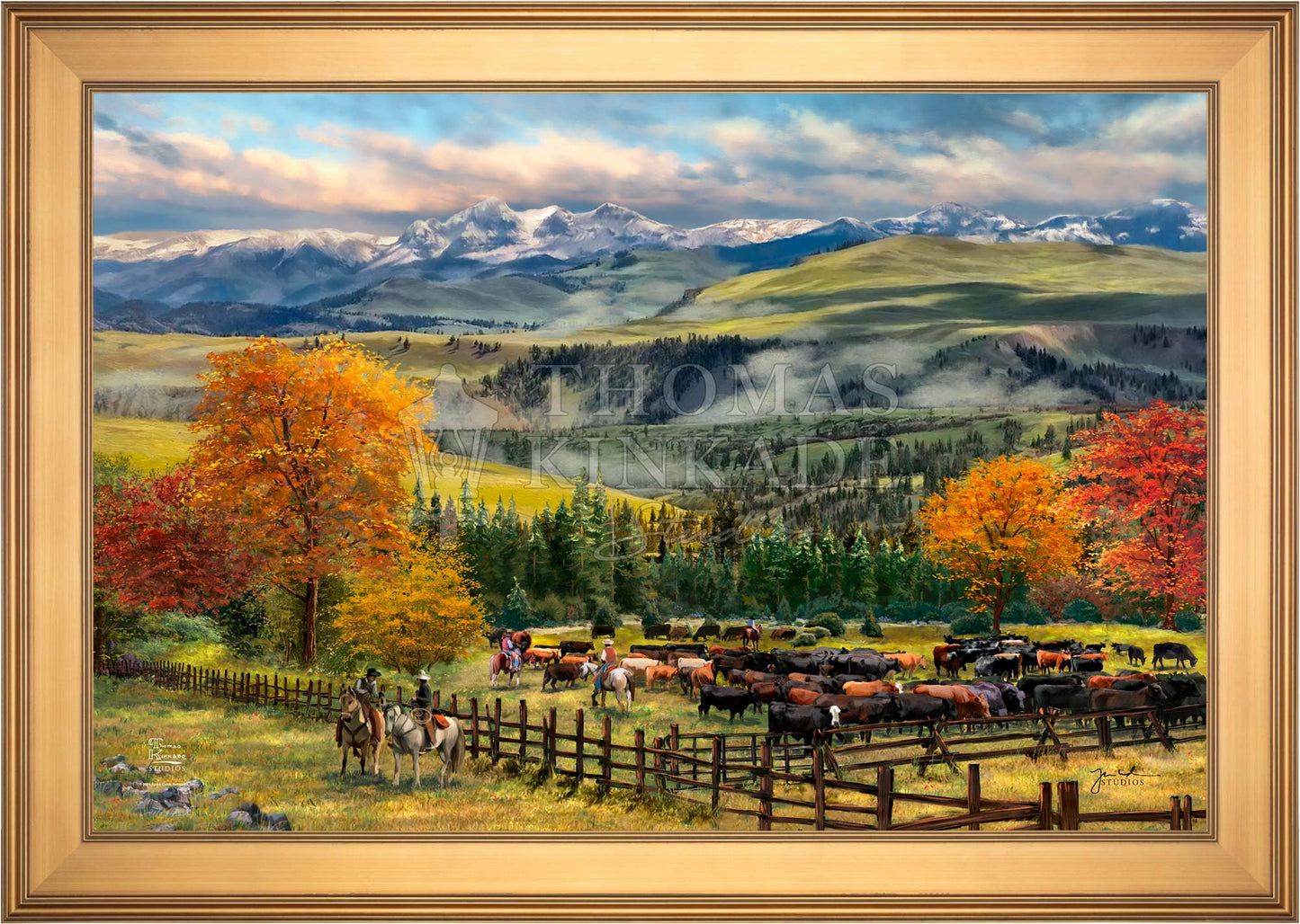 Yellowstone Sky - Limited Edition Canvas