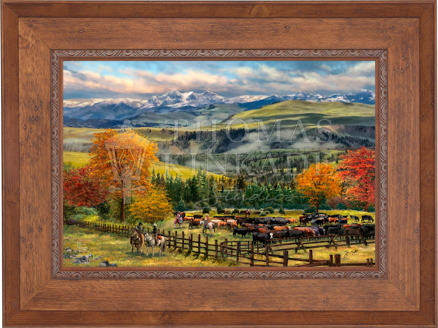 Yellowstone Sky - Limited Edition Canvas