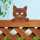 Cat Face - Metal Art