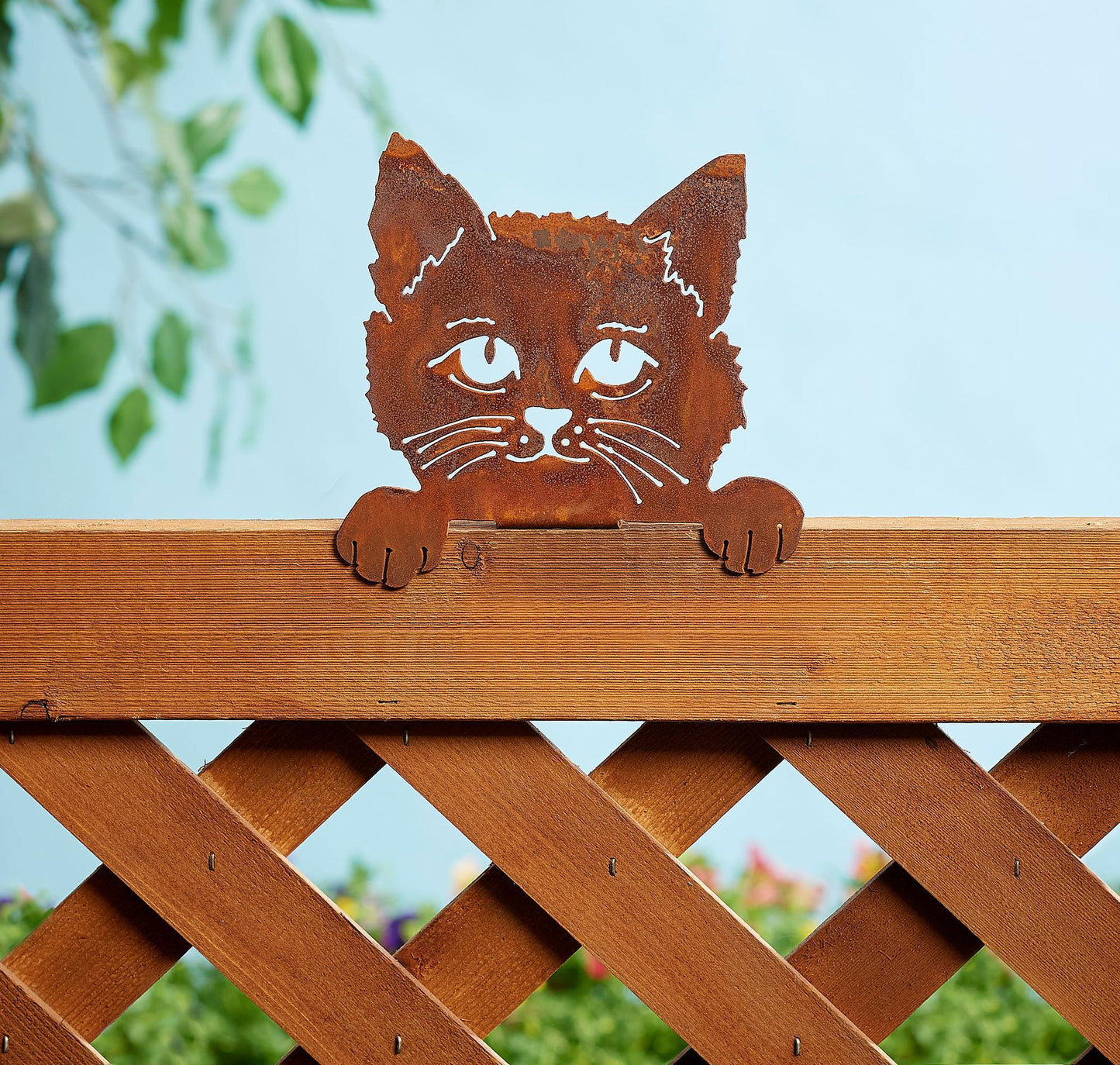 Cat Face - Metal Art