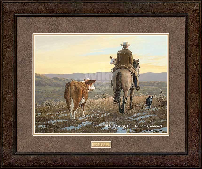 Almost Home - Cowboy - GNA Premium Print