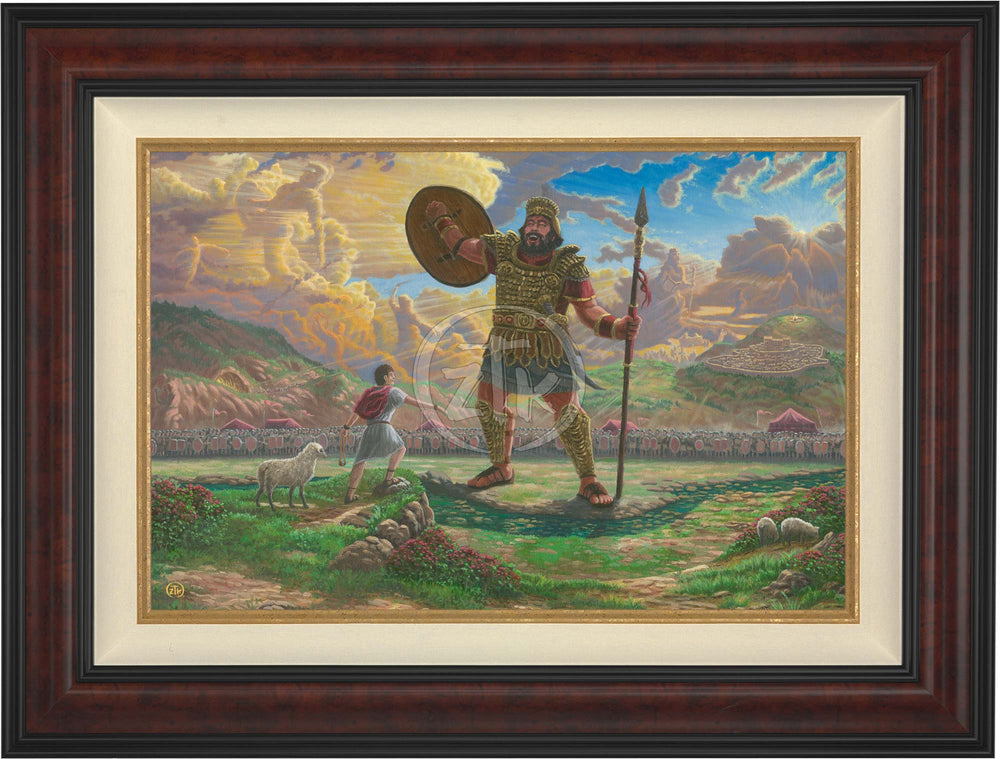 David and Goliath - Limited Edition Canvas