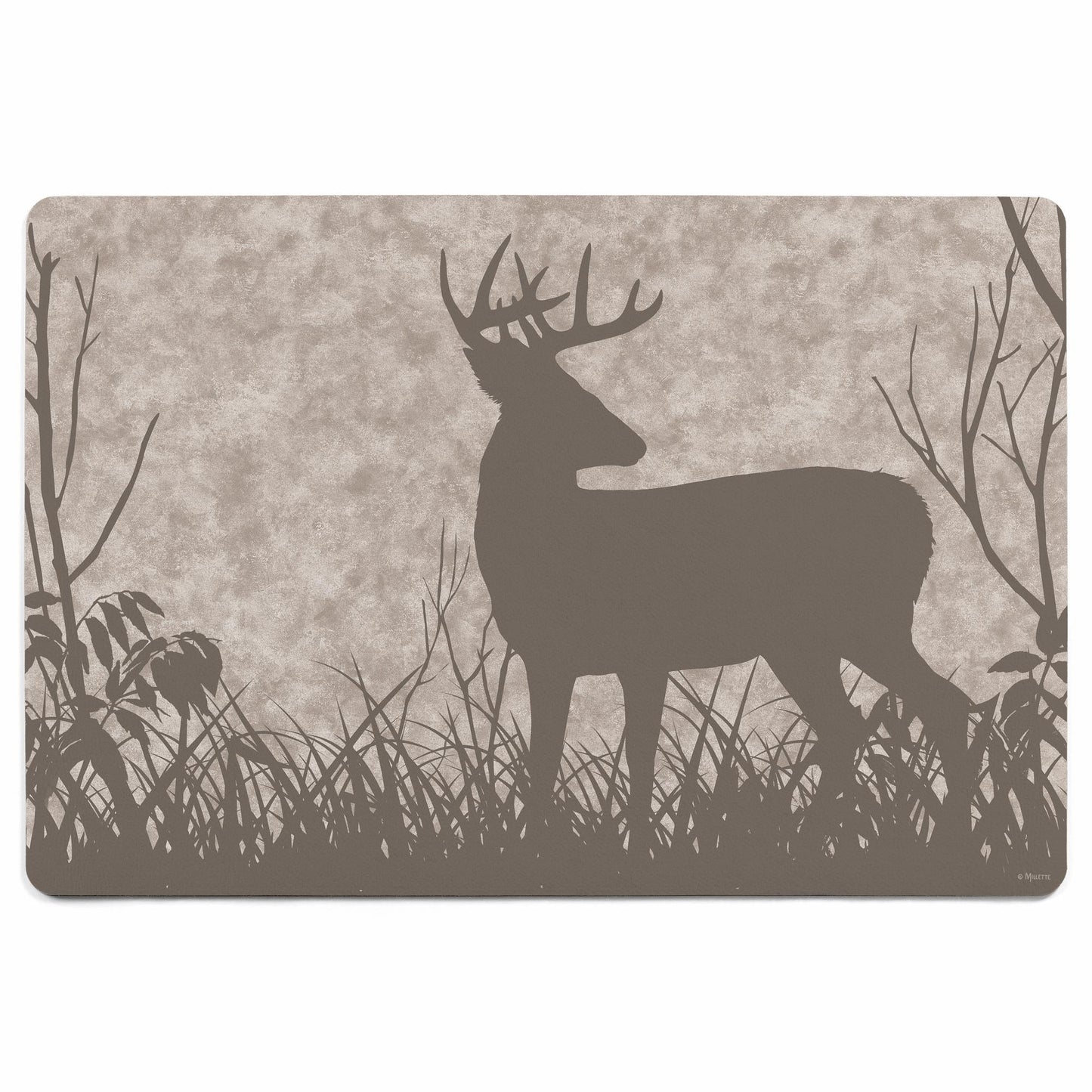Deserted Farmstead - Deer - 2' x 3' Floor Mat