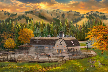 Yellowstone Sky - Limited Edition Canvas