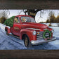 Tree Farm - Truck - Personalized Framed Canvas