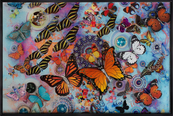 絵画 butterfly Butterfly Study Fine Art Canvas – GraceLaced