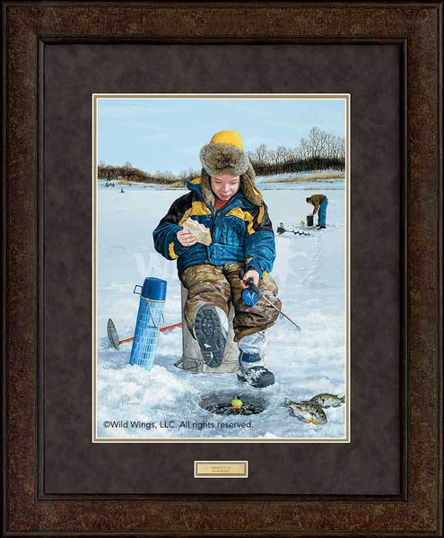 Nibble & Jig - Ice Fishing - GNA Premium Print GNA Premium Print