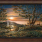 Sharing the Sunset - Museum Canvas