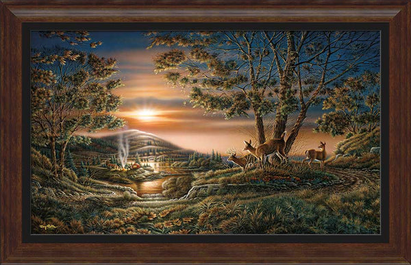 Sharing the Sunset - Museum Canvas