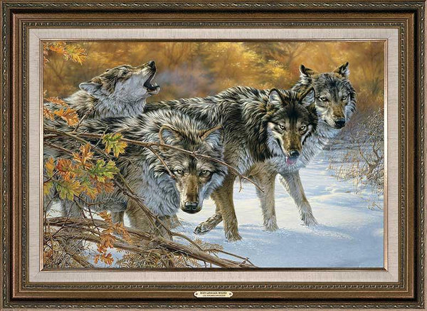 framed-wolves-canvas-art-print