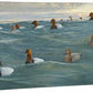 Heading Offshore - Canvasbacks - 12" x 26" Gallery Wrapped Canvas