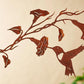 Hummingbird on Morning Glory - Wall Decor