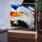 Let Freedom Ring—Bald Eagle - Acrylic Night Light
