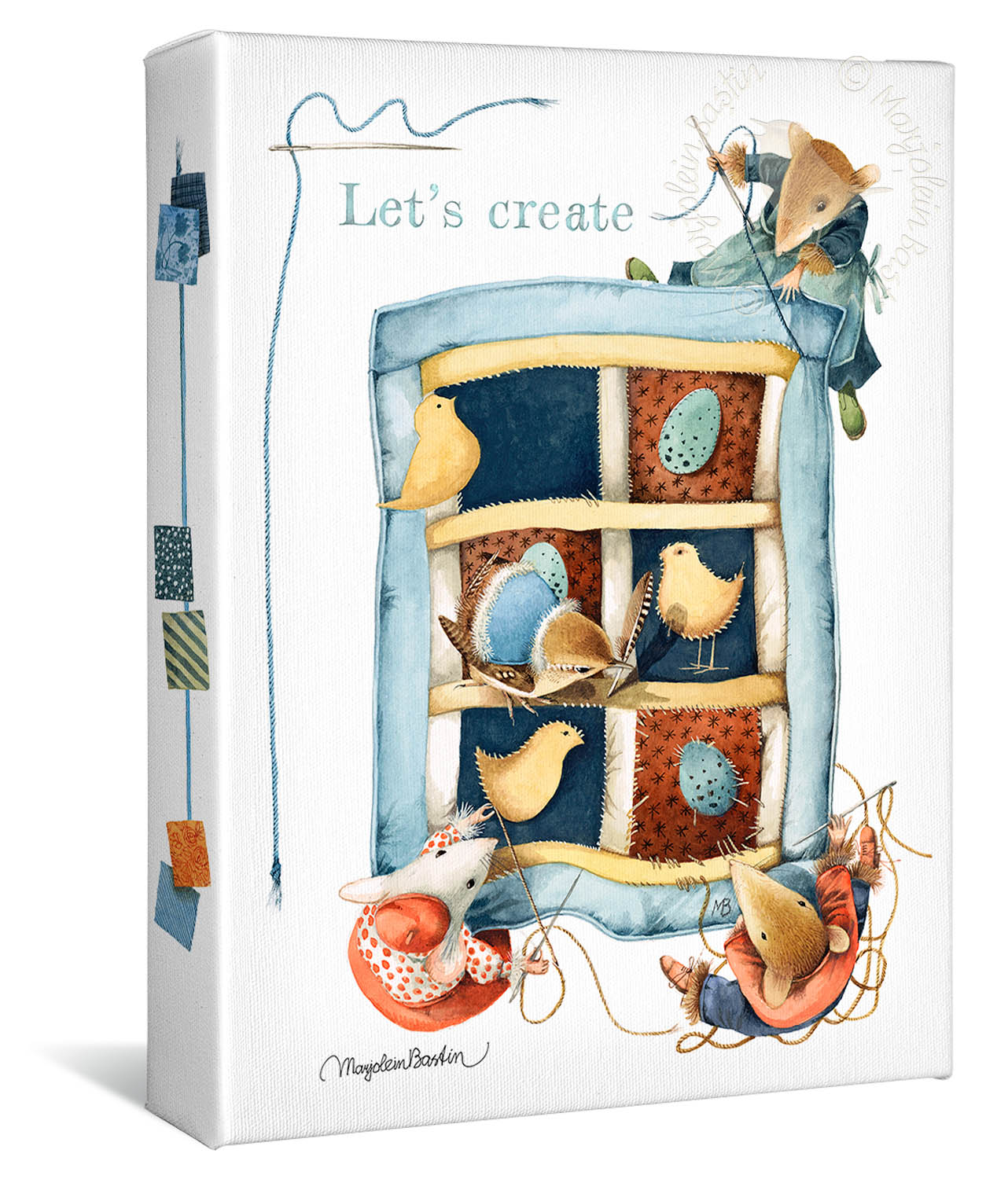 Let's Create - 12" x 9" Gallery Wrapped Canvas