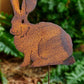 Alert Mama Bunny - Garden Stake