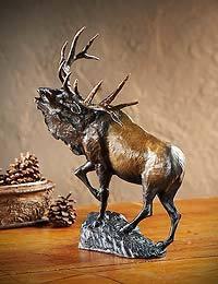 Mountain Monarch—Elk - 14" x 9" Bronze Sculpture