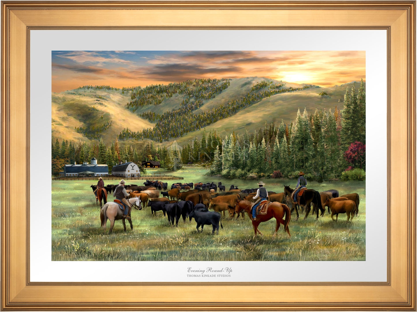 Evening Round-Up - Limited Edition Paper