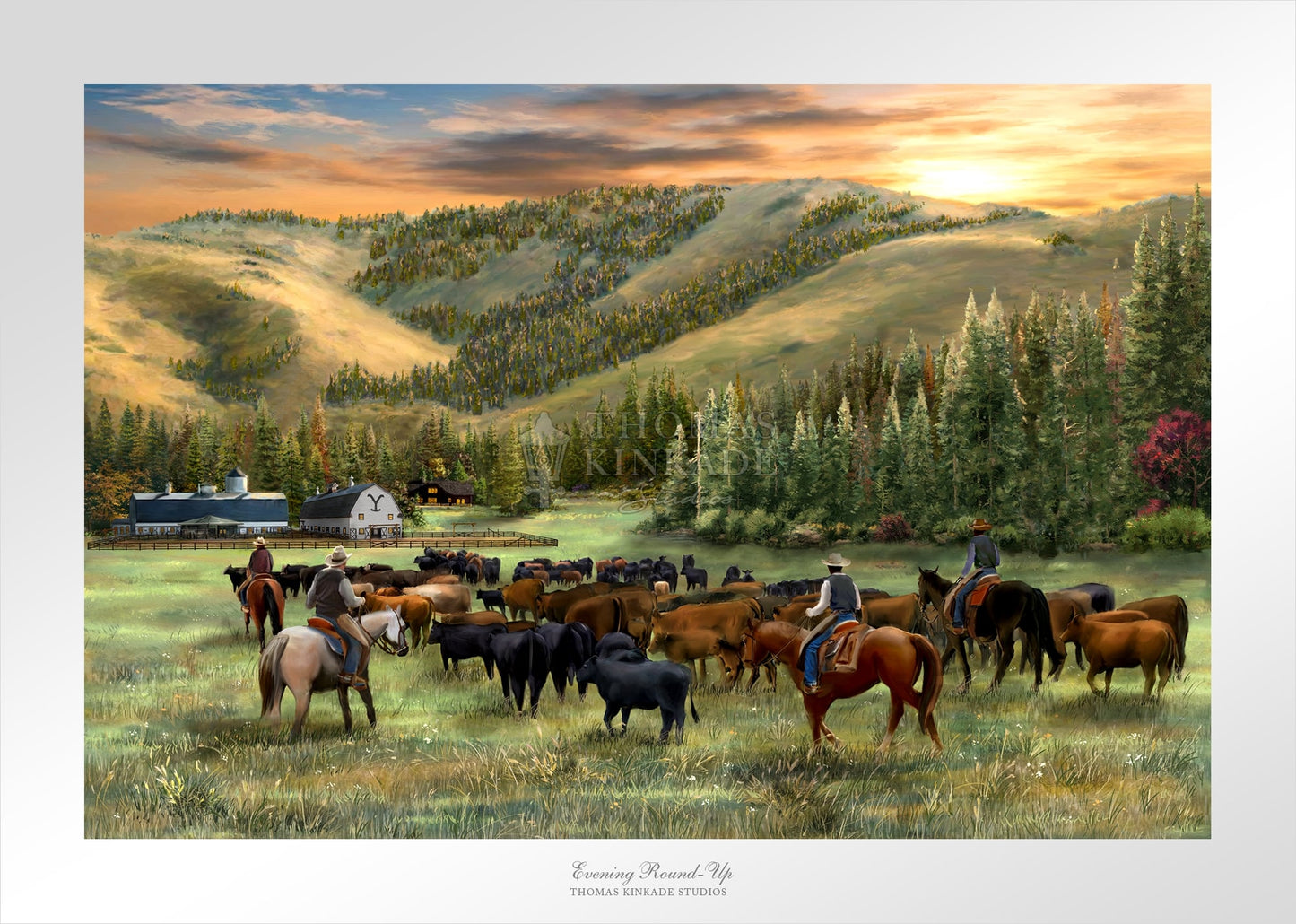 Evening Round-Up - Limited Edition Paper