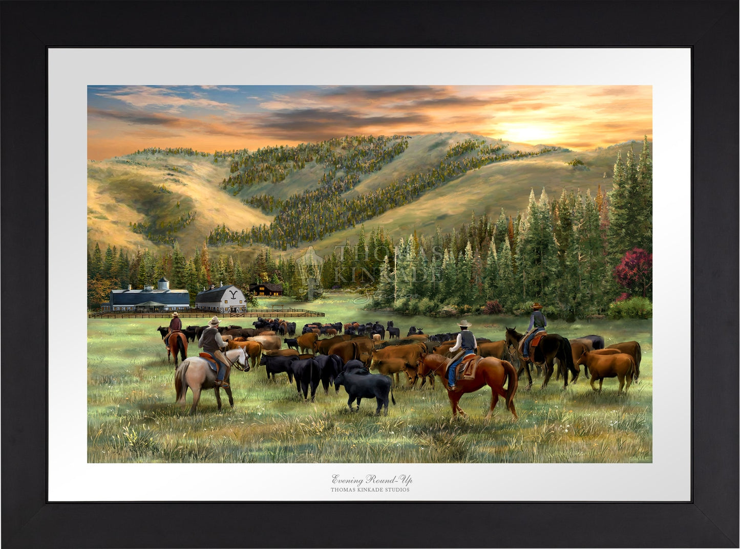 Evening Round-Up - Limited Edition Paper