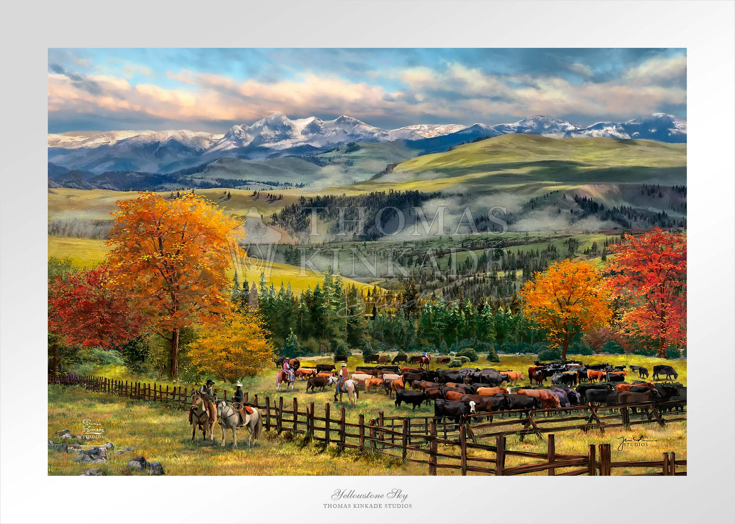 Yellowstone Sky - Limited Edition Paper