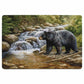 Shadow of the Forest - Black Bear - 2' x 3' Floor Mat