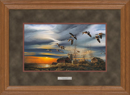 Silent Sunset - Museum Canvas