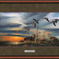 Silent Sunset - Museum Canvas