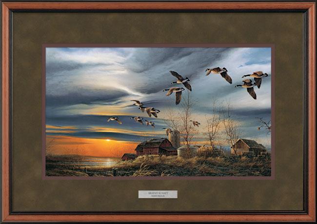 Silent Sunset - Museum Canvas