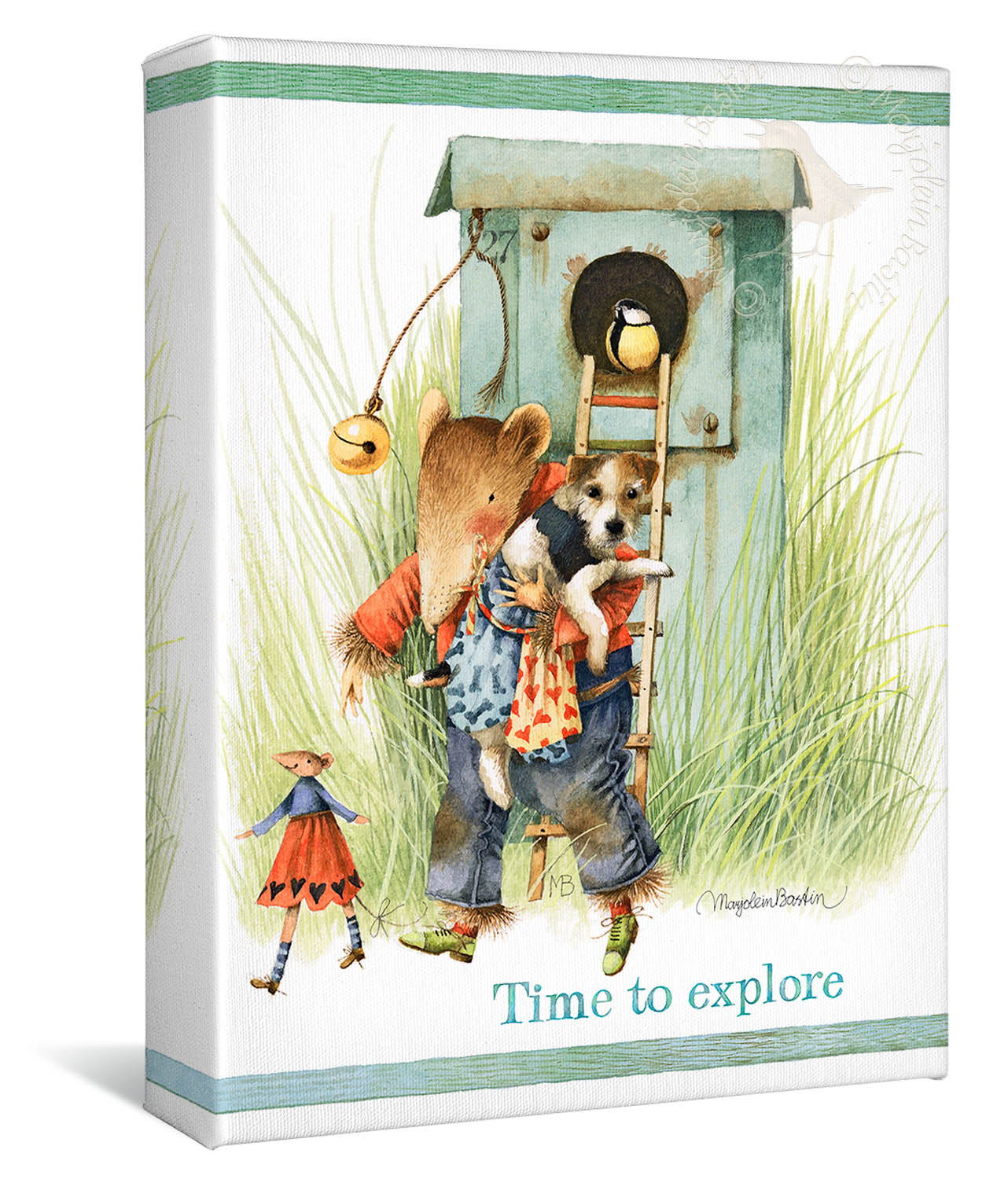 Time to Explore - 12" x 9" - Gallery Wrapped Canvas